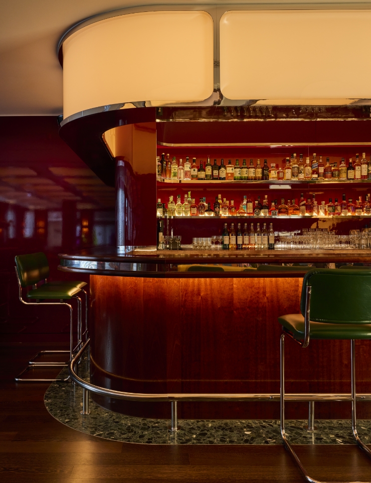 The interior at TOWN Restaurant, Covent Garden, London